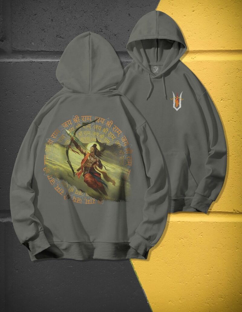 Jai Shree Ram Unisex Hooded Sweatshirt